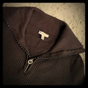 Cache brown sweater/top